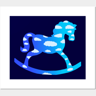 Rocking Horse Cloud Dream Posters and Art